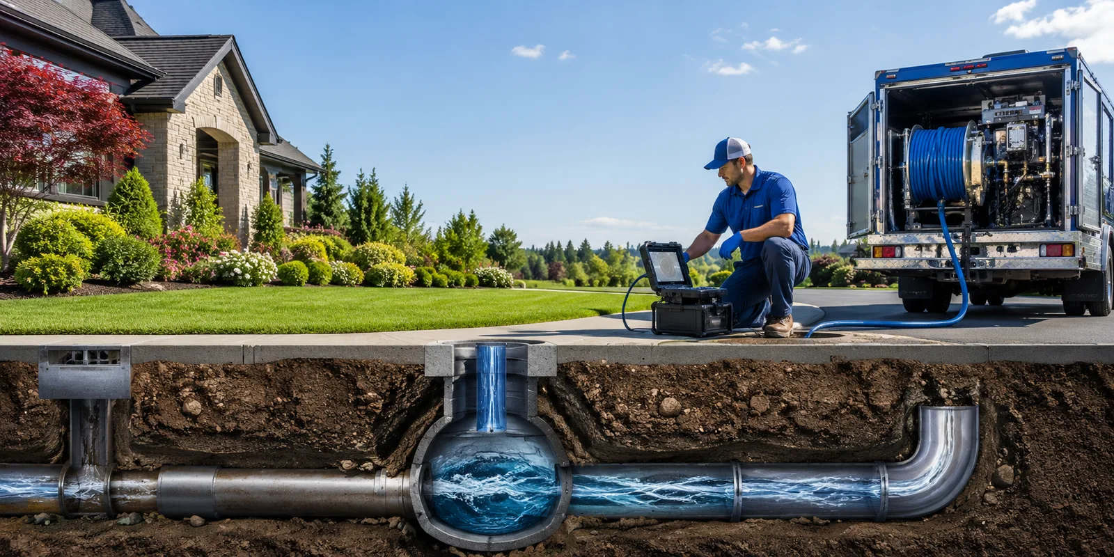 Drainage restoration information for Luke, MD